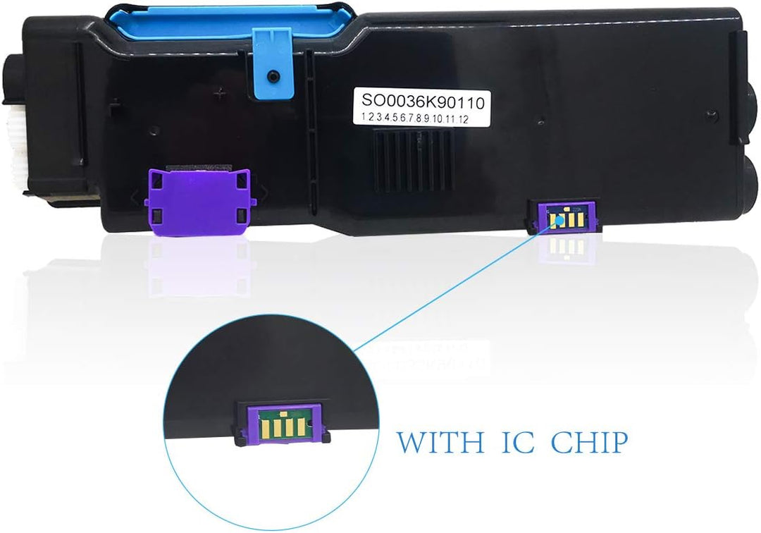 GREENPRINT Kompatible Tonerkartuschen 6600 6605 (Schwarz Cyan Magenta Gelb) 4 Farben Xerox Phaser 66