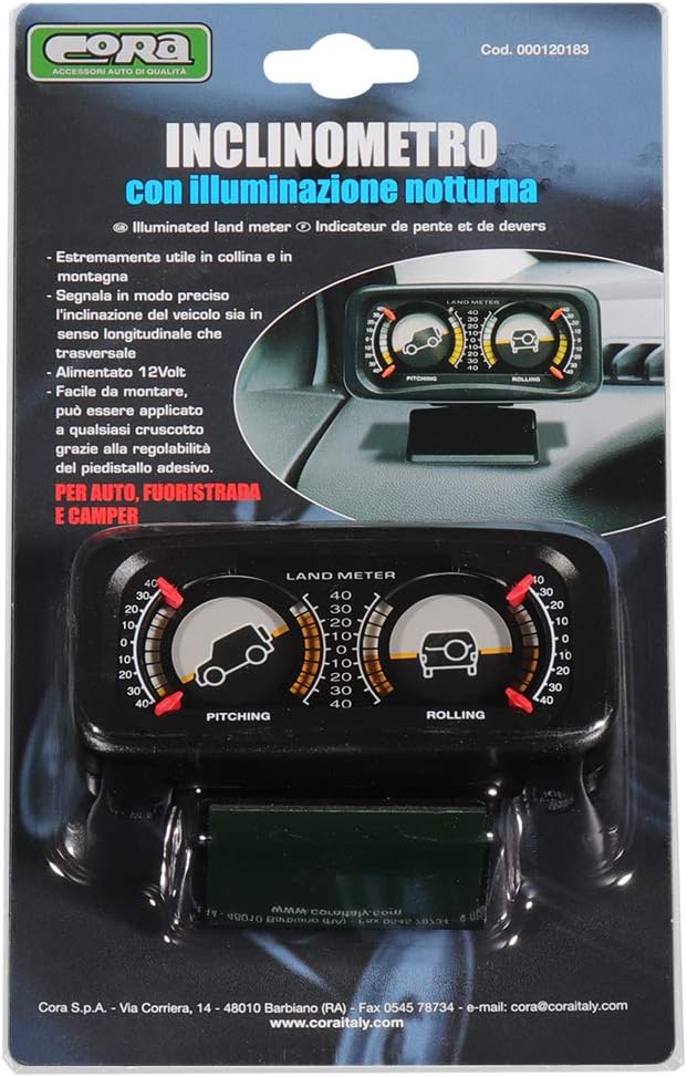 Cora 000120183 Beleuchteter Neigungsmesser