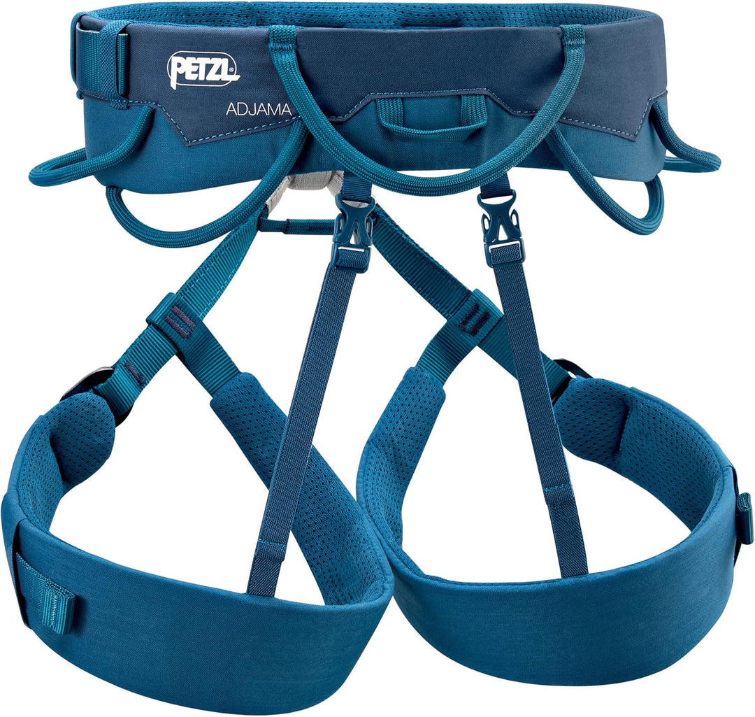 PETZL Unisex Adjama Klettergurt (1er Pack) S Blau, S Blau