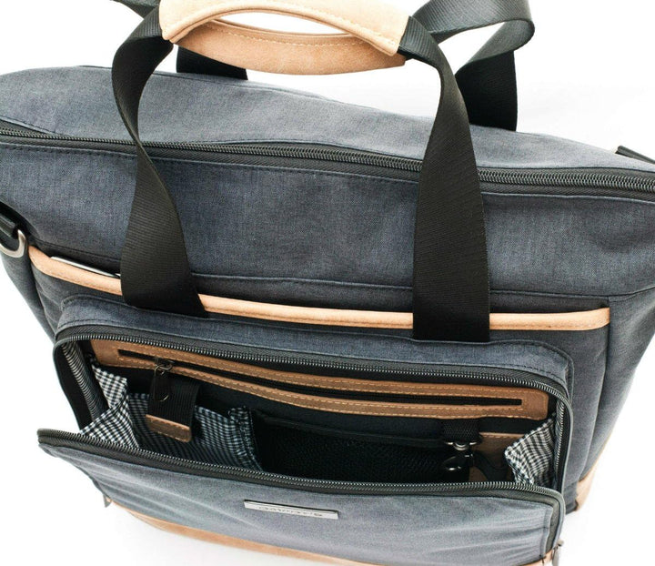 Bowatex Davidts Rucksack Laptop-Fach 31x40x17 cm Anthrazit 258 322