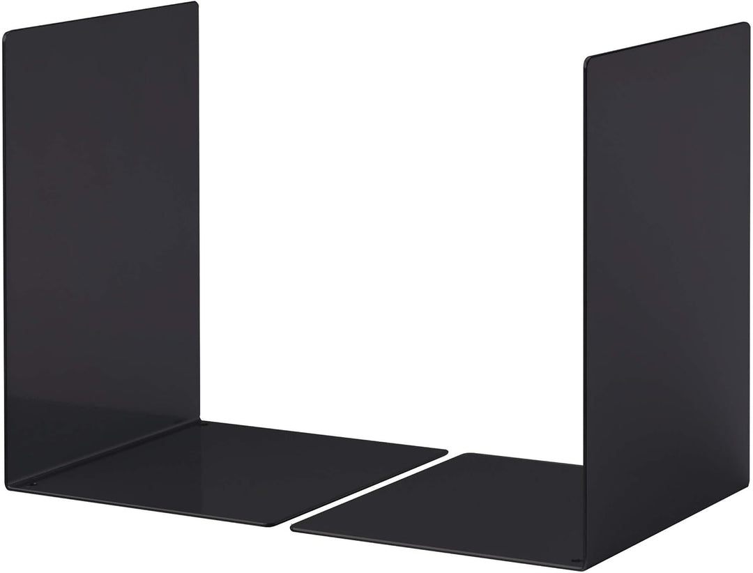 Durable 324410 Buchstütze L, Set mit 2 Stück, schwarz Gross Schwarz, Gross Schwarz