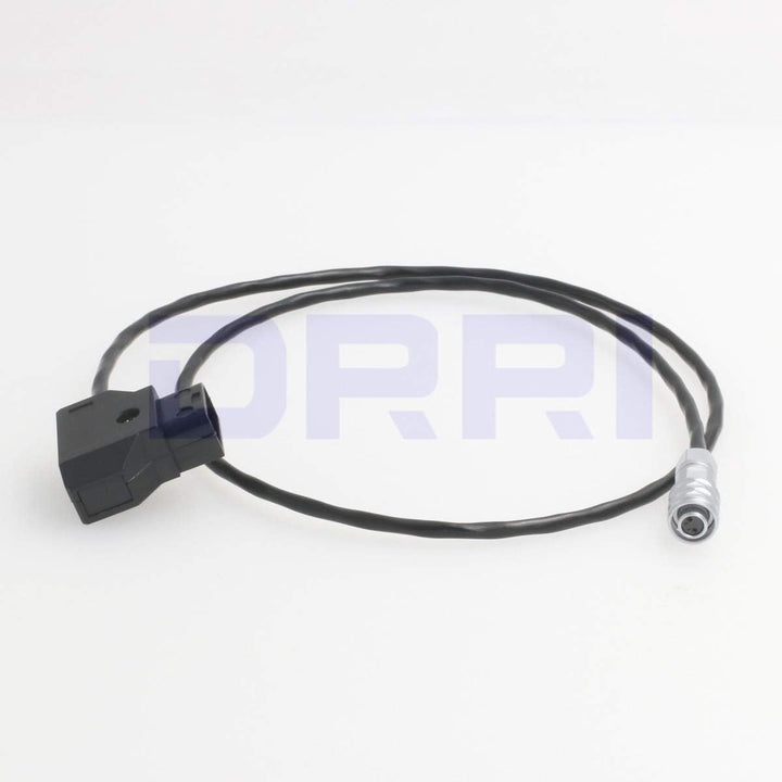 DRRI SF610 2-Pin auf Dtap Power Spiralkabel für Blackmagic Pocket Cinema Kamera 4K Gerades Kabel, Ge