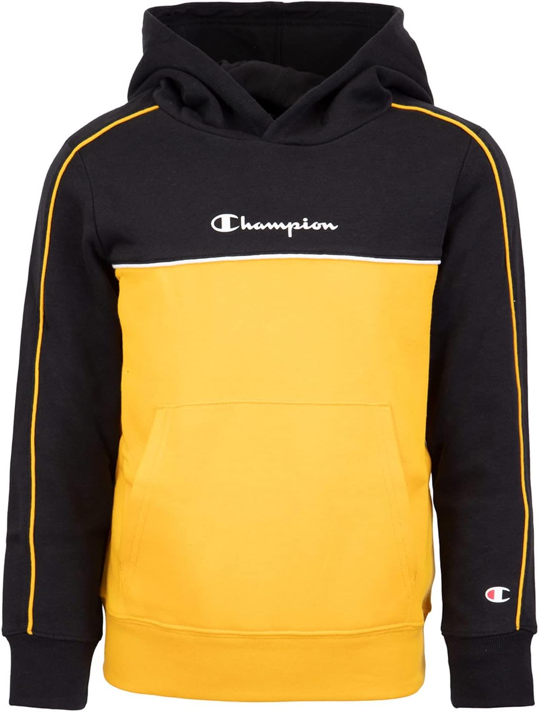 Champion Kids Hoody 128-134 Black/Yellow, 128-134 Black/Yellow