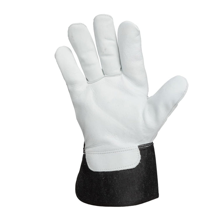 RODOPI Cowboy-Hide Arbeitshandschuhe Leder für Herren und Damen Bauhandschuhe Gr.8-11 Rindvollleder