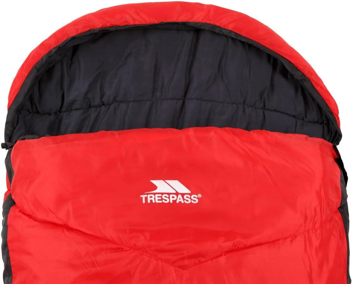 Trespass Herren Doze Schlafsack Einheitsgrösse Red, Einheitsgrösse Red