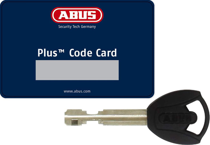 ABUS Rahmenschloss Pro Shield Plus 5950 NR + Anschlusskette 6KS/100 + Schlosstasche ST 5950 Single,