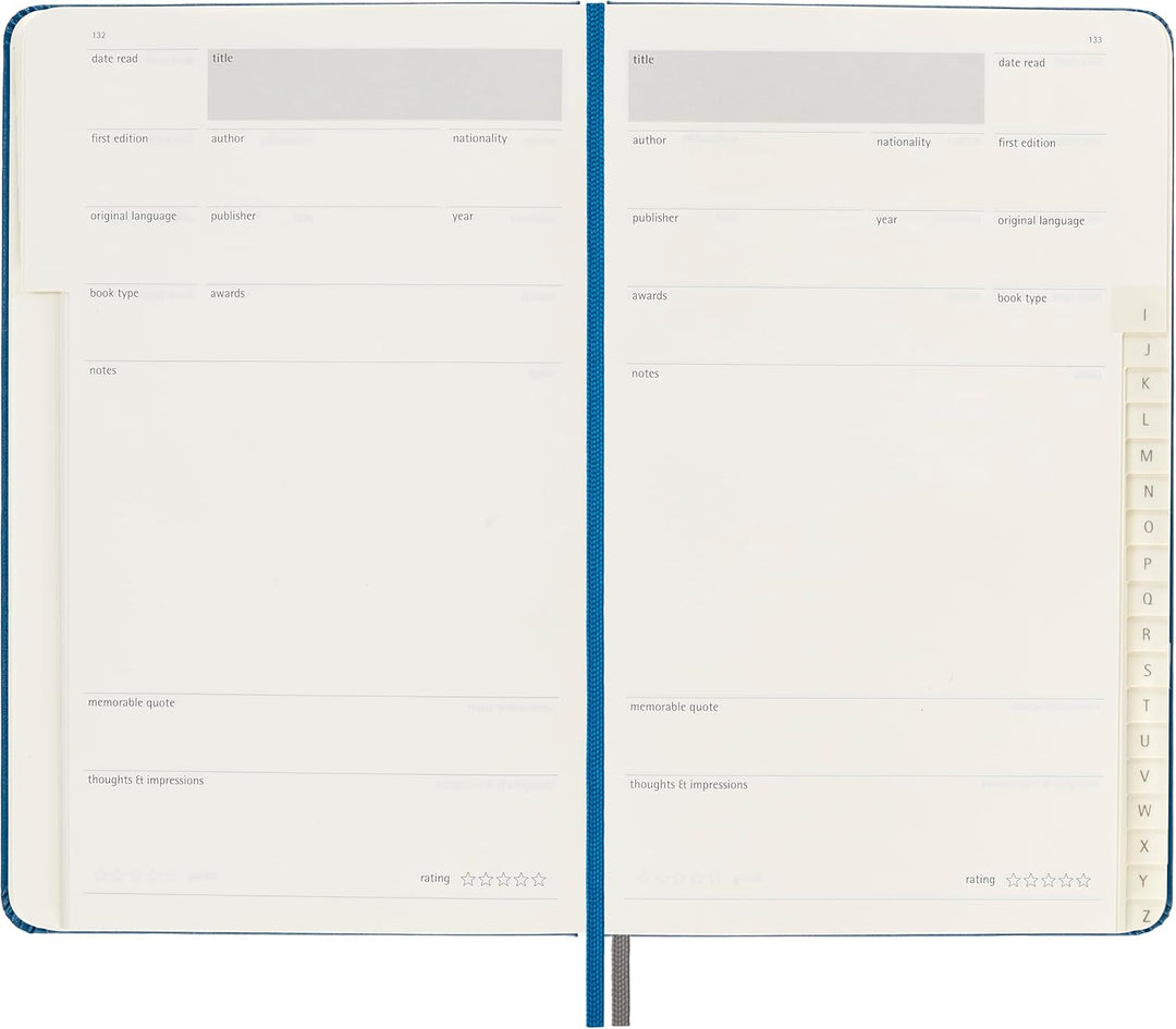 Moleskine - Buchjournal, Themen-Notizbuch - Hardcover-Notizbuch zum Sammeln und Organisieren Ihrer B