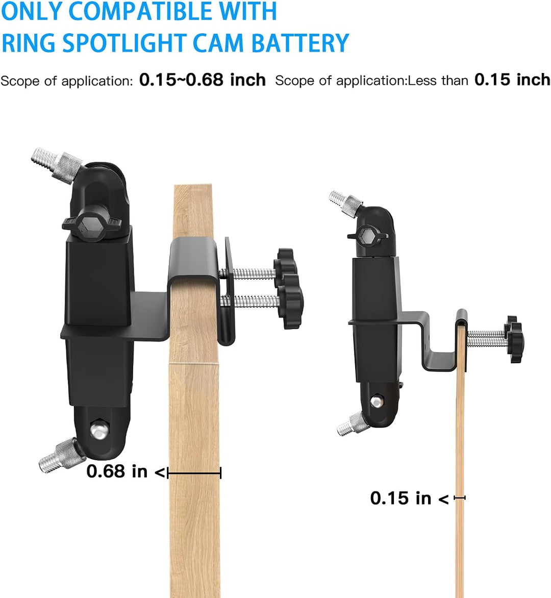 2-in-1 Dachrinnenhalterung für Arlo Solarpanel/Arlo Pro 3/Arlo Ultra/Arlo Ultra 2/Arlo Essential/Arl