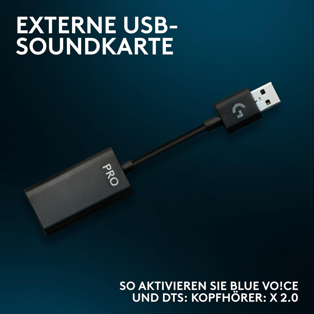Logitech G Pro X SE Kabelgebundenes Gaming Headset mit Mikrofon: Abnehmbares Mikrofon, DTS Headphone