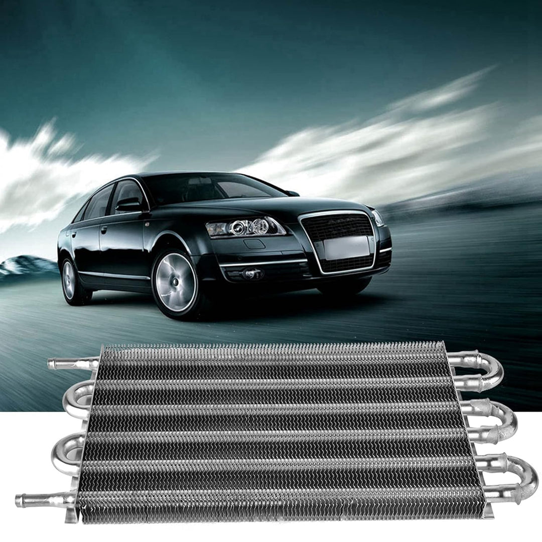 Getriebeölkühler-Kit Auto 6 Reihen Ferngetriebe Ölkühler Kit Auto-Manueller Kühlerkonverter Fahrzeug