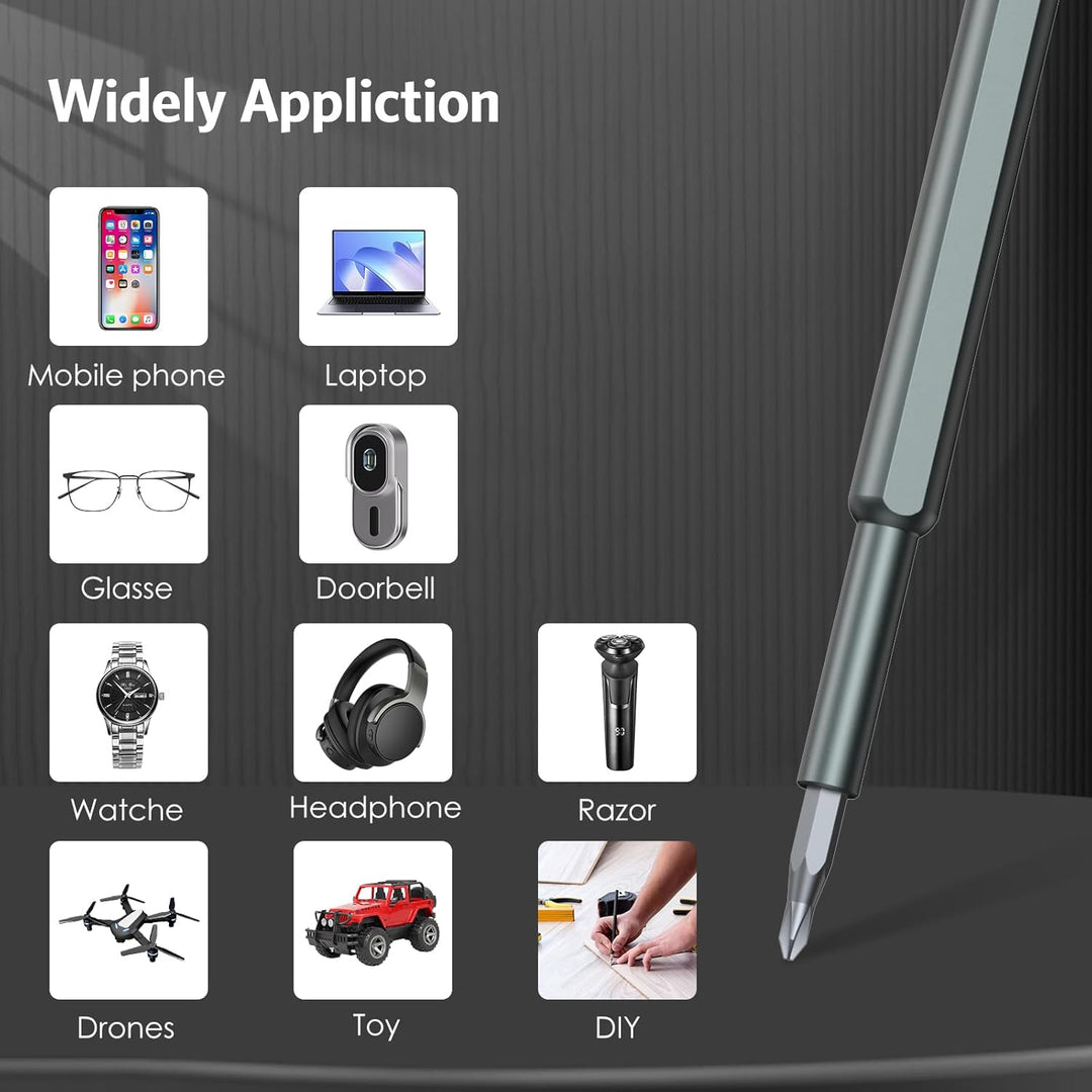 Brifit Schraubendreher Set, 46 in 1 Magnetische Präzisionsschraubendreher Kit, Geeignet für Reparatu