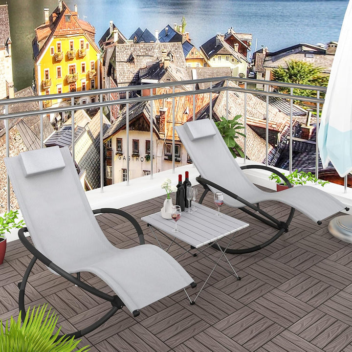 WOLTU Alu Campingtisch klappbar Falttisch Ultra Leichte tragbar mit Tragetasche, Klapptisch Kleiner