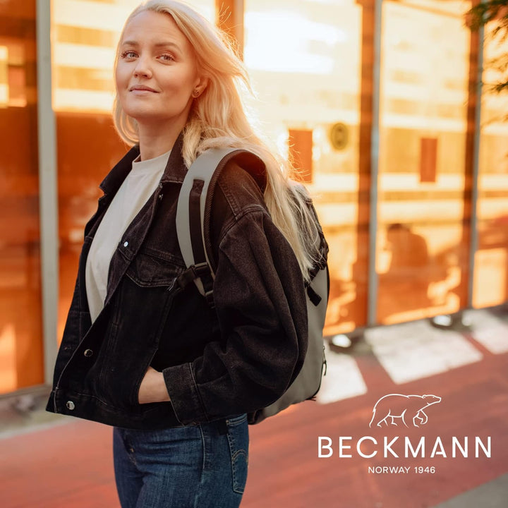 BECKMANN Street Light Backpack 22L Grey