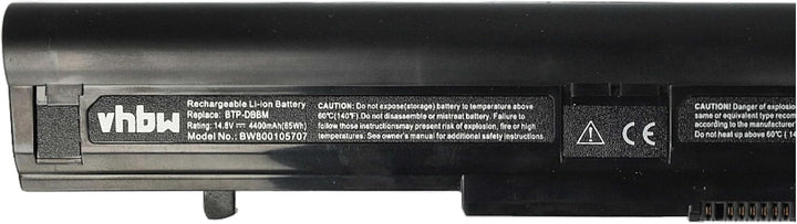 vhbw Akku kompatibel mit Medion MD97404, MD97493, MD97545, MD97546, MD97553, MD97557, MD97671 Notebo