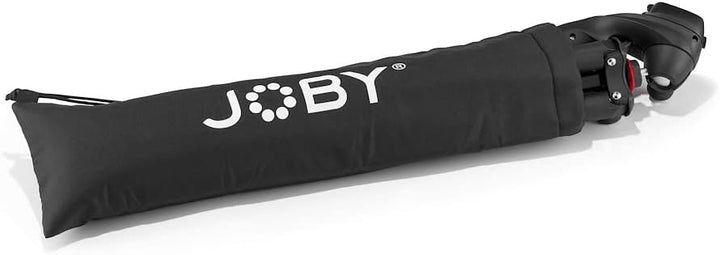 JOBY Compact Action-Stativ, Kamerastativ mit Kugelkopf, Universal ¼-20" Schnellspanner und Tragetasc