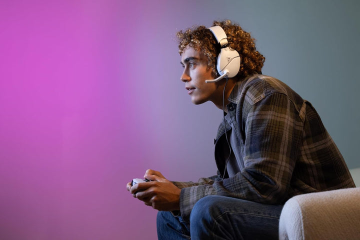 Turtle Beach Recon 70 Konsole Weiss Playstation Universell Einsetzbares Gaming-Headset for PS5, PS4,