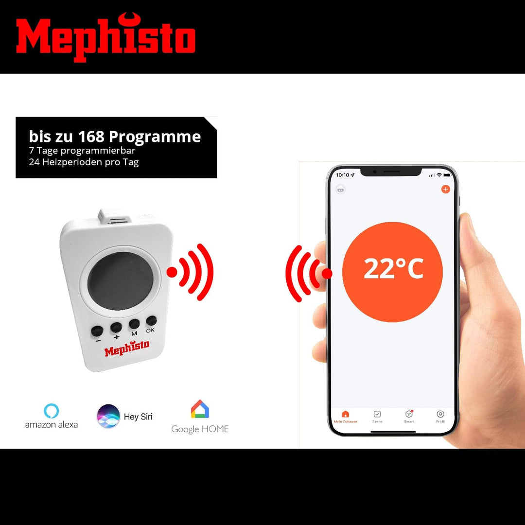Mephisto Infrarot Heizung Wand- Decken-Standheizung energiesparend Elektroheizung inkl. Fernbedienun
