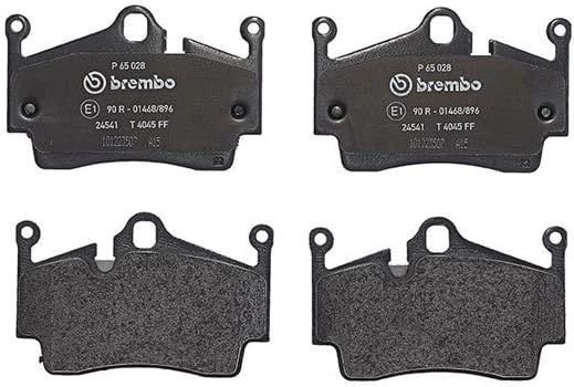 Brembo P65028 Hintere Bremsbeläge, Anzahl 4