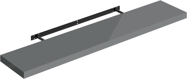 WOLTU Wandregal Regal Wand Schweberegal Regalbrett Wandboard mit Metallhalterung, unsichtbare Montag