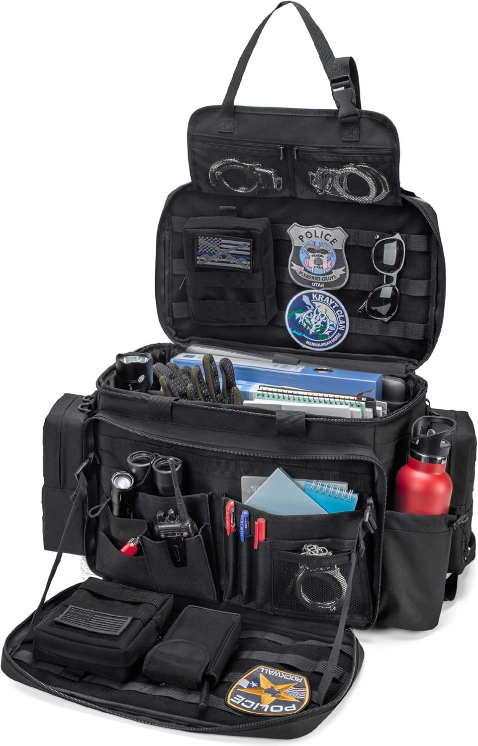 Trunab Polizei Tasche Taktische Tasche Range Bag, Molle Organizer Auto-Vordersitz-Organizer Passend