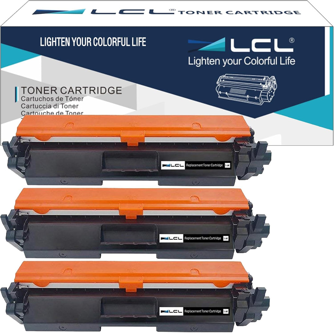 LCL Kompatibel Toner 30A CF230A (3Schwarz) Ersatz für HP Laserjet Pro M203dn 203dw MFP M227fdw 227sd