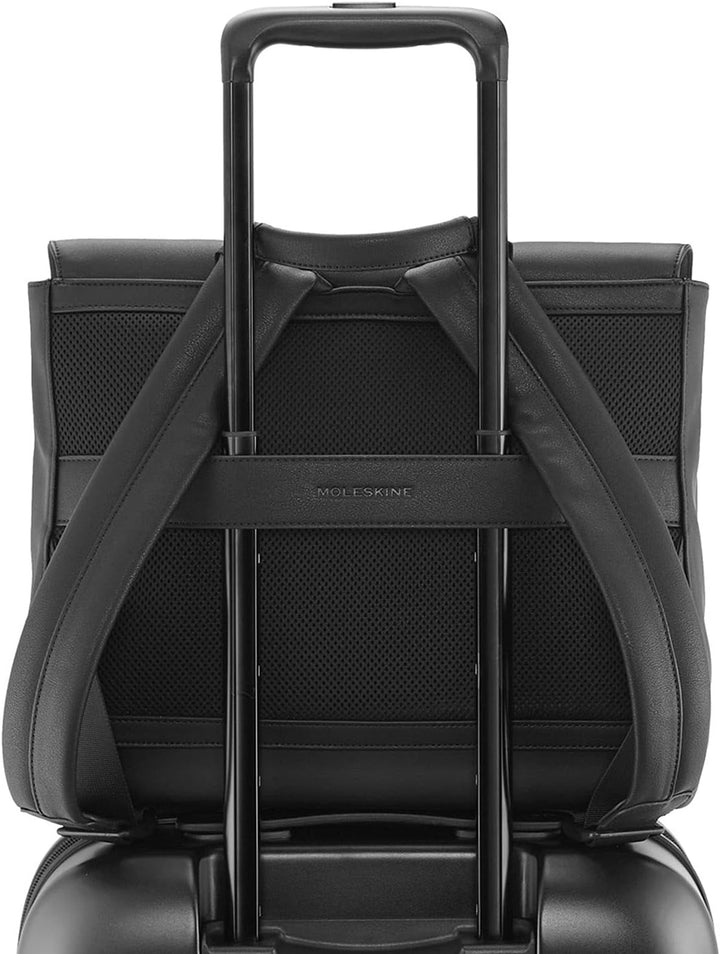 Moleskine - Classic Collection Laptop Rucksack bis 13 Zoll, horizontaler Rucksack, Rucksack für Comp