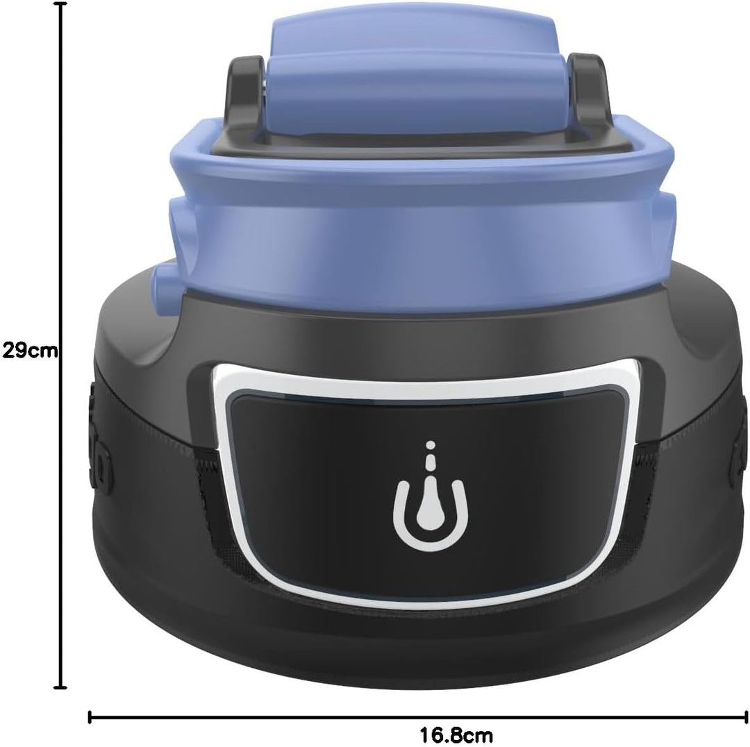 Contigo Free Flow Edelstahl-Trinkflasche, 100% auslaufsicher, grosse BPA-freie isolierte Thermo-Wass