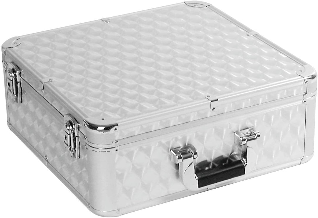 ROADINGER CD-Case ALU poliert 100 CDs | CD-Case, Aluminiumgehäuse, poliert