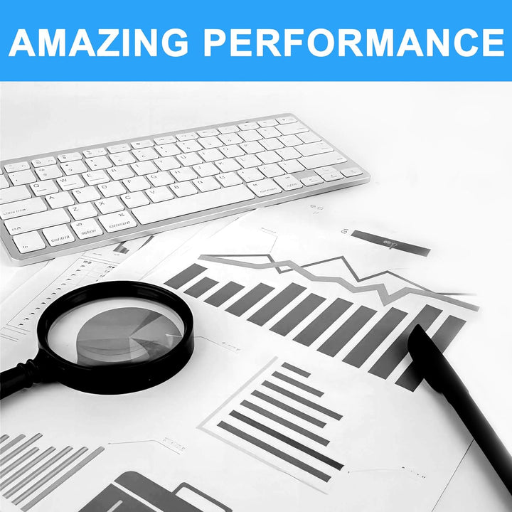 LCL Kompatibel Tonerkartusche TN2420 TN-2420 TN2410 TN-2410 3000Seiten (2Schwarz) kompatibel für Bro