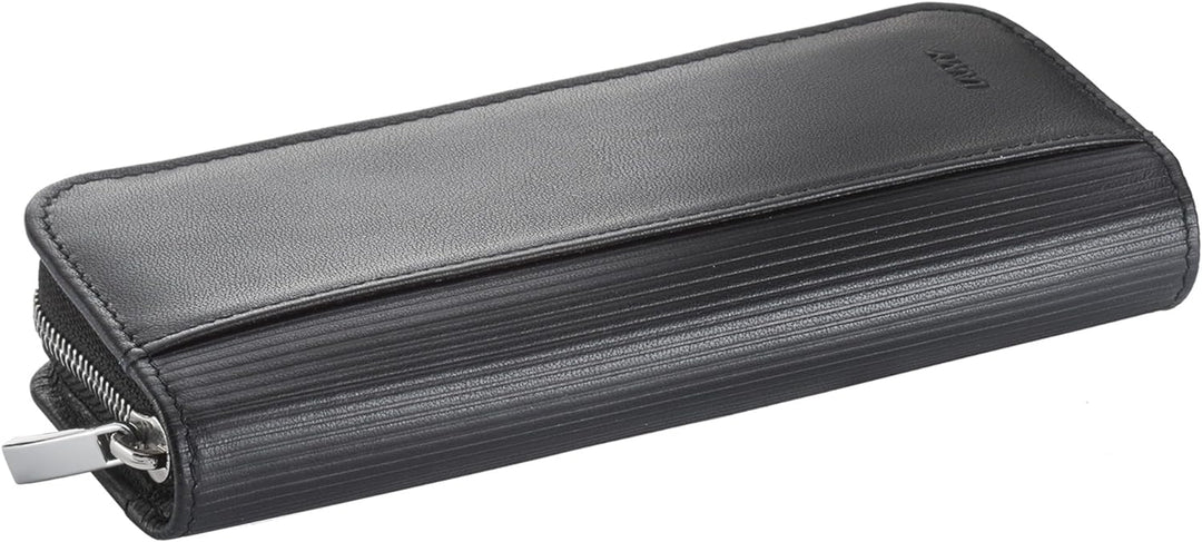 LAMY A 403 Lederwaren – Hochwertiges Kalbsleder-Reissverschlussetui 859 in der Farbe Schwarz - Für z