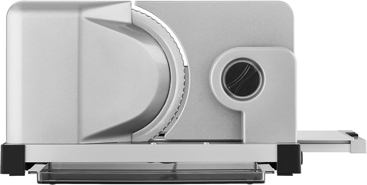 ritter icaro 5 Klappbarer elektrischer Allesschneider & Brotschneidemaschine aus Metall, Made in Ger