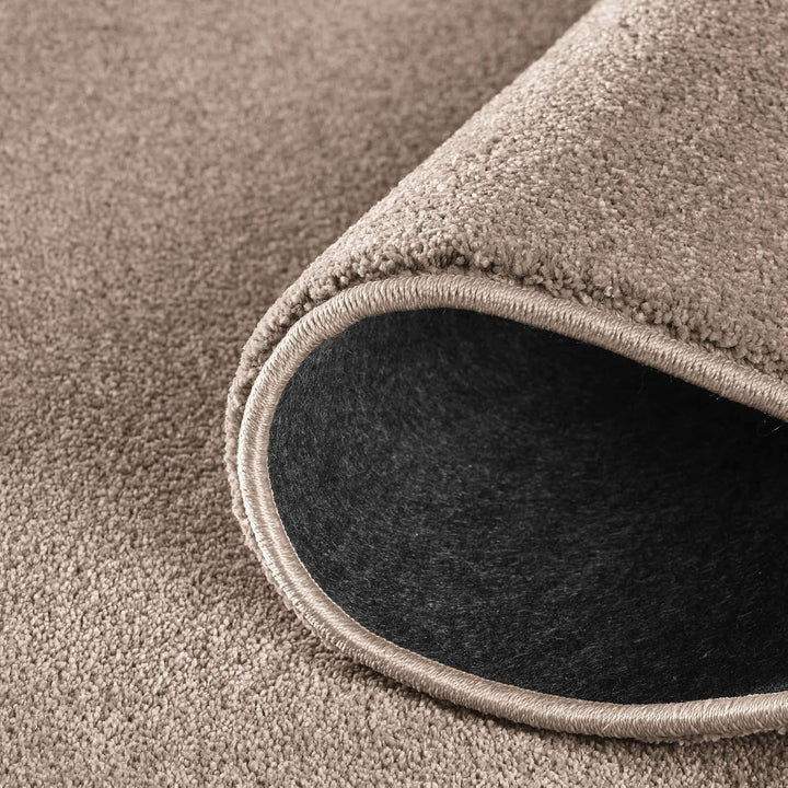 Taracarpet Teppich Kurzflor weicher Designer Uni Bodenbelag Madrid fürs Wohnzimmer, Kinderzimmer, Sc