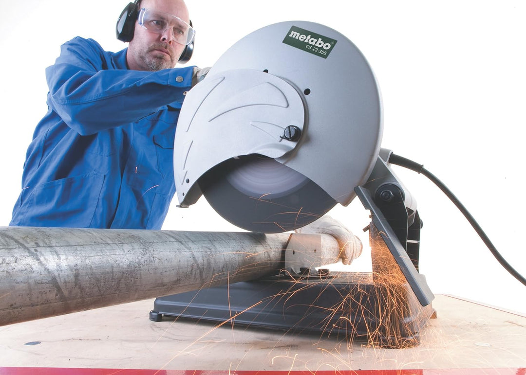 Metabo Metalltrennschleifer CS 23-355 Set (602335850) Karton; mit Trennscheibe Flexiamant Super, Für