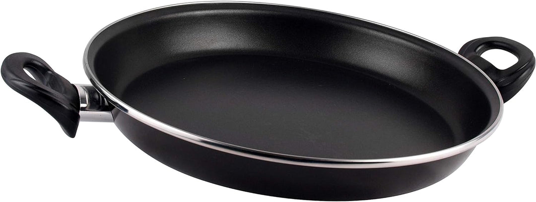 Magefesa Schwarz Paella-Pfanne, Emaillierter Stahl Antihaftbeschichtung, 34_cm, 34_cm