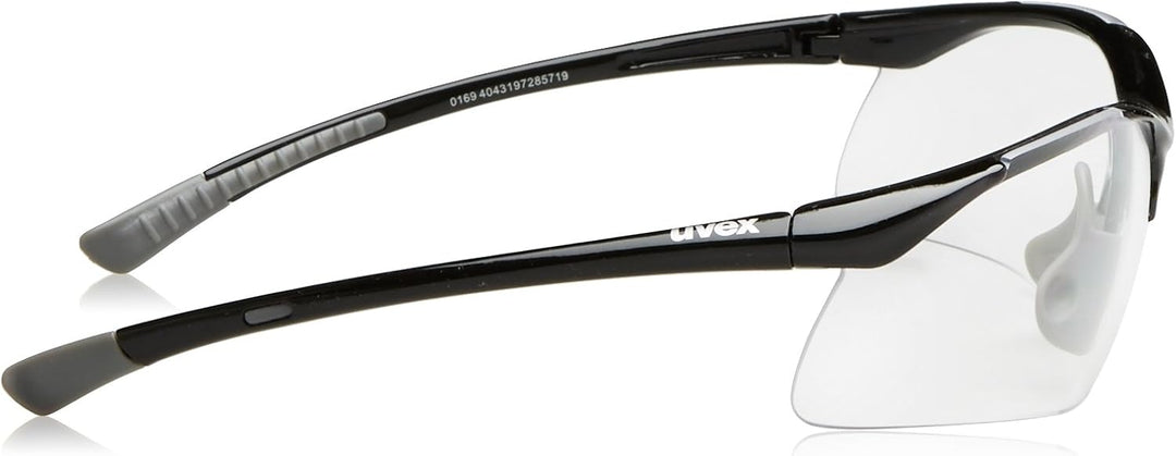uvex Unisex – Erwachsene, sportstyle 223 Sportbrille Schwarz-Grau (black grey) Einheitsgrösse Sportb