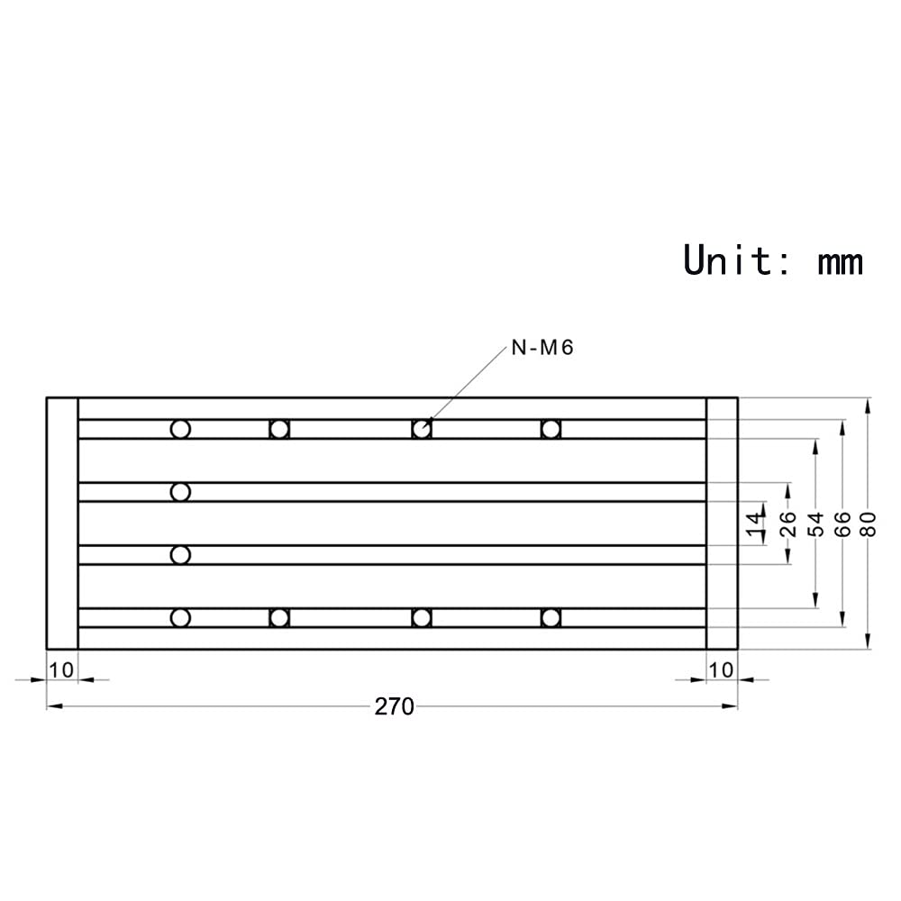 Zeberoxyz 150mm Länge Effektiver Federweg Duale optische Achsenführung Kugelumlaufspindel SFU1605 mi