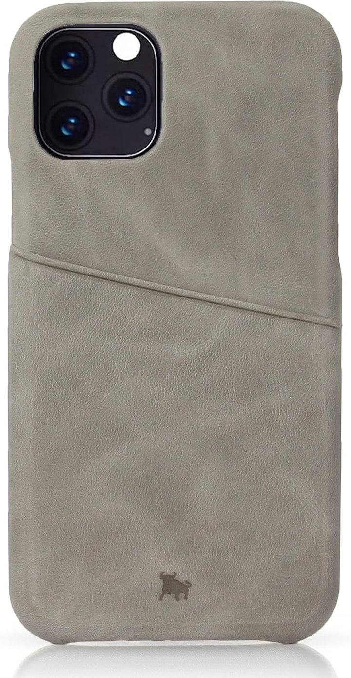 BULLAZO Menor Urban – kompatibel mit iPhone 11 Pro Max Schutzhülle Handy Hülle mit Kartenfach Leder