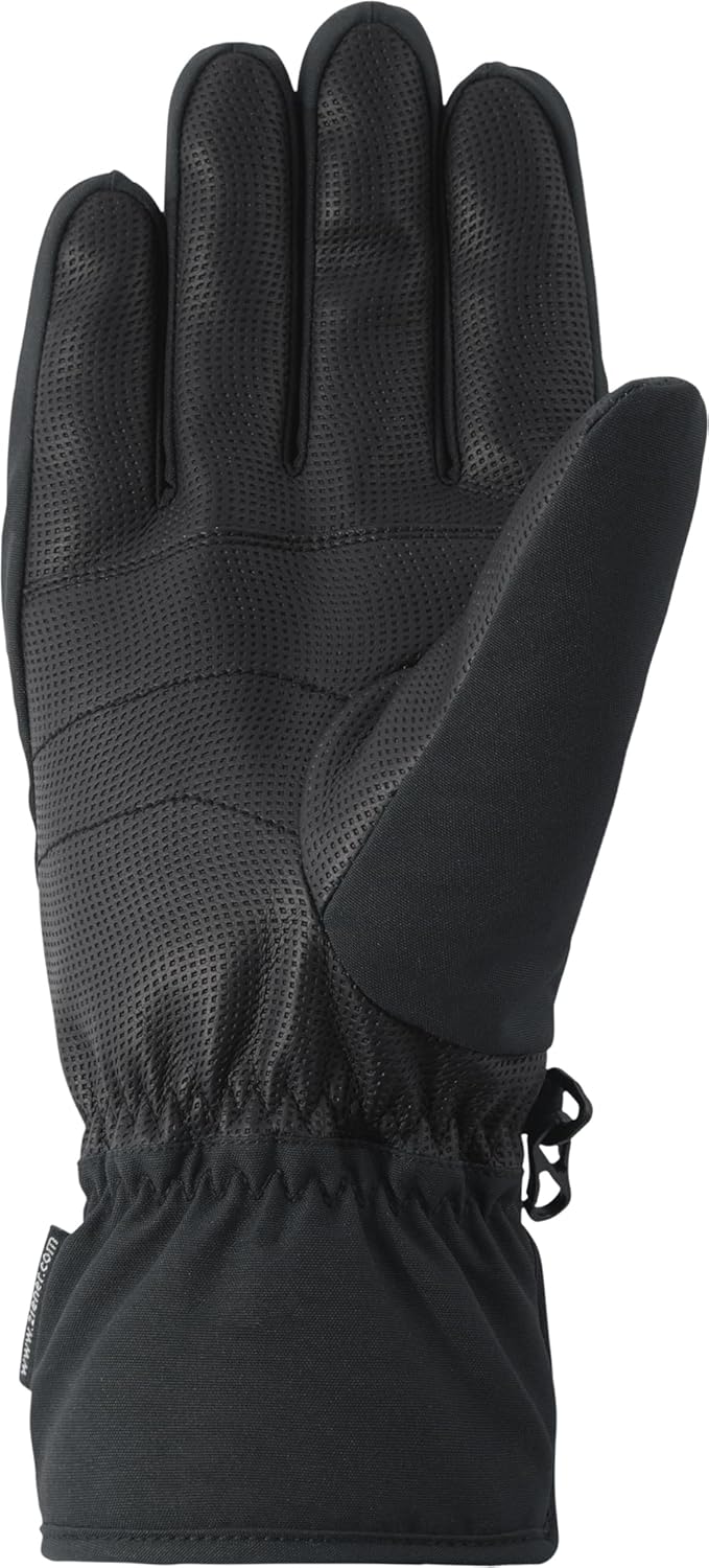 Ziener Herren Gabino Ski-Handschuhe/Wintersport |warm, Atmungsaktiv schwarz (black) 7, schwarz (blac