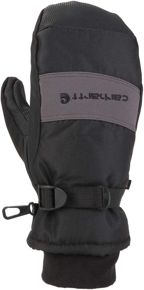 Carhartt Herren Wp Wasserdichter, Isolierter Handschuh kaltes Wetter M (1er Pack) schwarz / grau, M