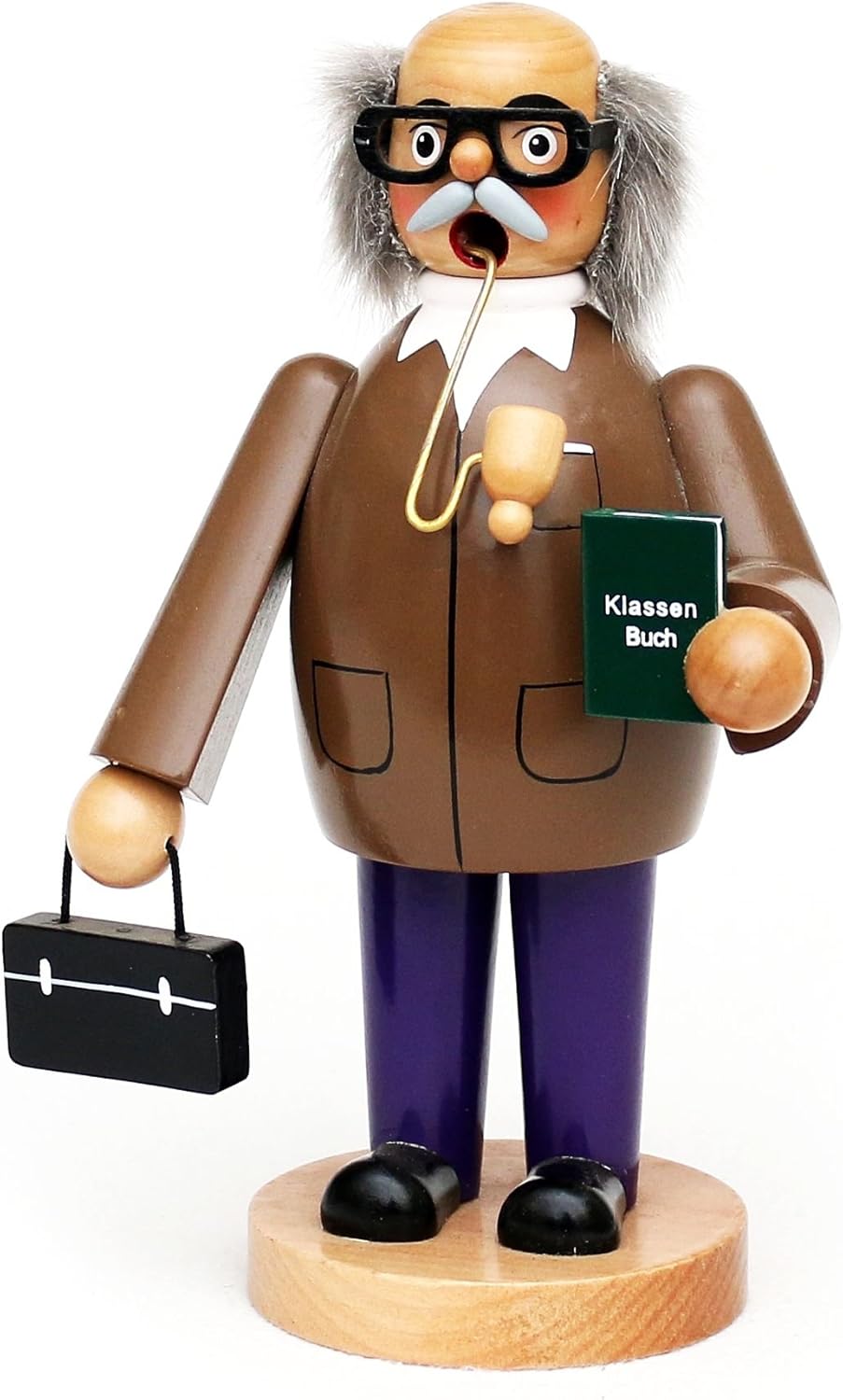 Wichtelstube-Kollektion Räuchermännchen Räuchermann Lehrer Räucherfigur 20cm