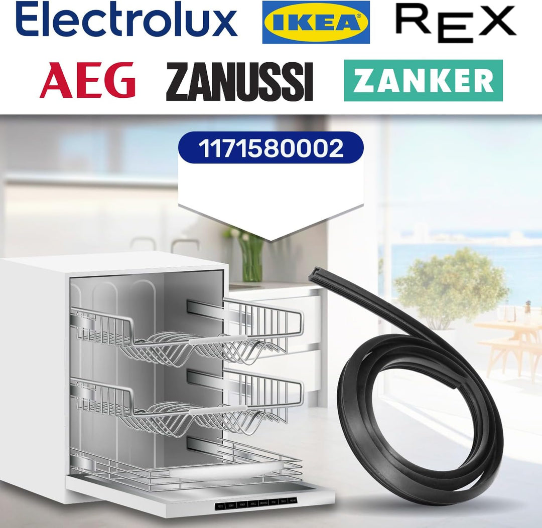 Dichtung Spülmaschine 1800 mm mit dem Originalcode 1171580002 für Electrolux für Zanussi für AEG - T