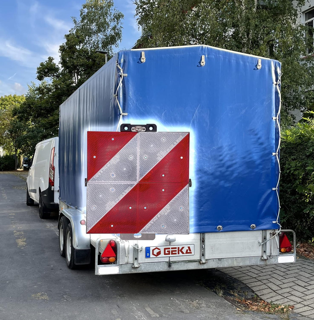 GEKA Klappbare Park-Warntafel KFZ | Das OEM Original vieler Hersteller, zugelassene Parkwarntafel, A