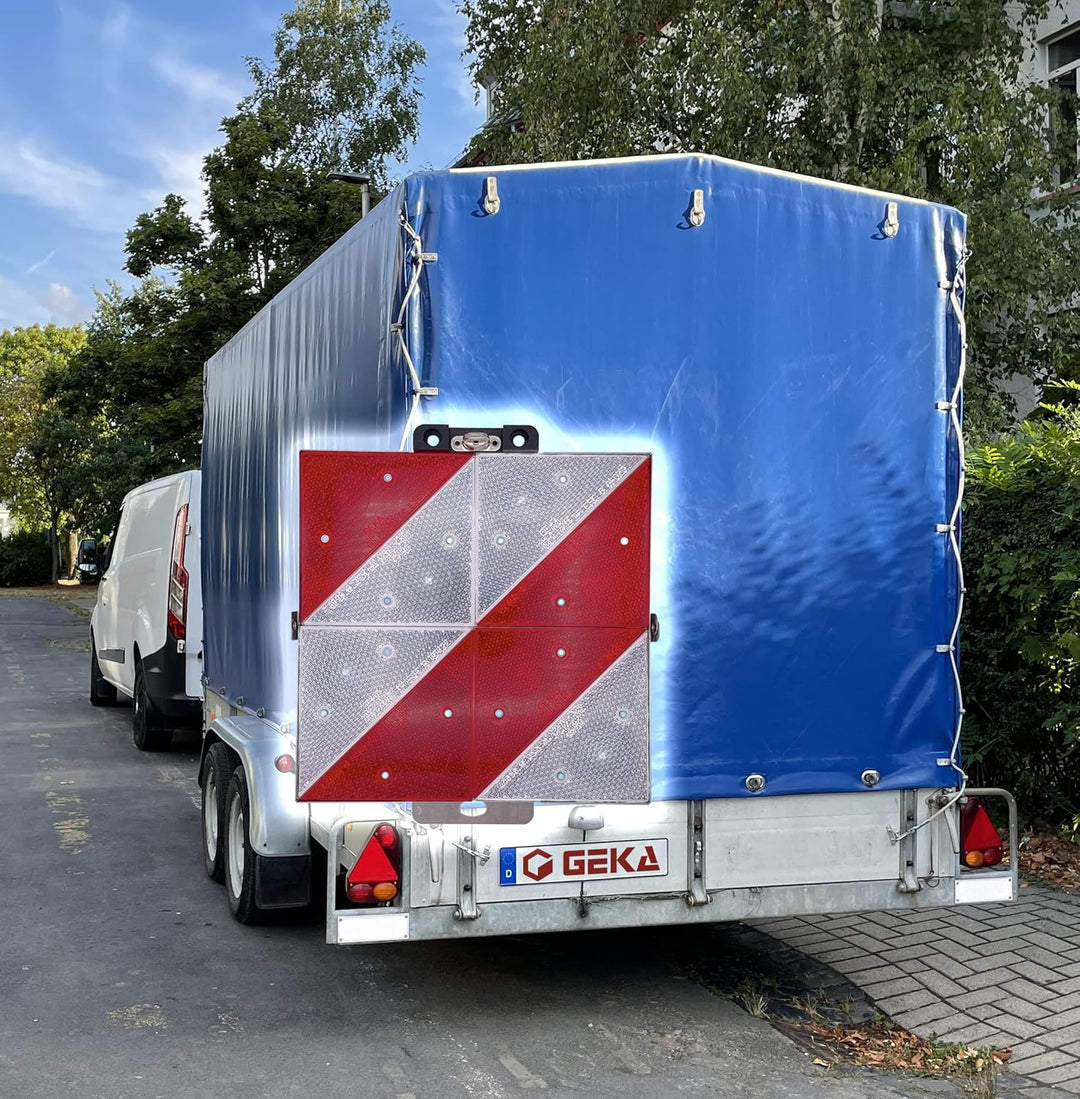 GEKA Klappbare Park-Warntafel KFZ | Das OEM Original vieler Hersteller, zugelassene Parkwarntafel, A