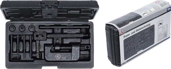 BGS Diy 1749 | Trenn- und Nietwerkzeug für Motorradketten | Teilung 35 - 525, Werkzeug