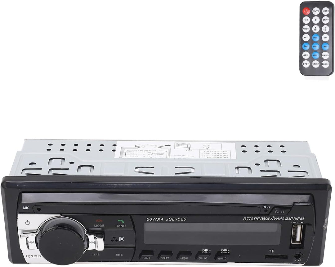 Multimedia-Autoradio-Empfänger, Autoradio-AI-Sprachsteuerungs-LED-Anzeige, Bluetooth-Freisprecheinri