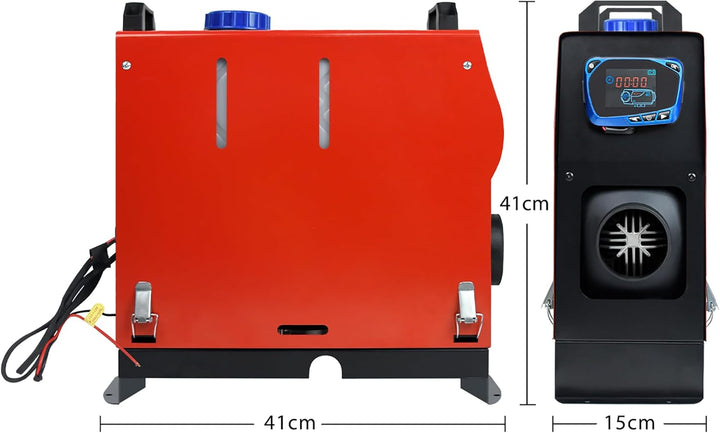 UISEBRT 8KW Standheizung Diesel Lufterhitzer 12V, Air Diesel Heizung Dieselheizung mit SchalldÀmpfer