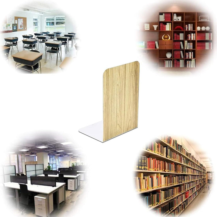 DARUITE Buchstütze, Buchstützen Metall Bücherhalter Bücherregal Kinder Bücherständer Kinder Book Hol