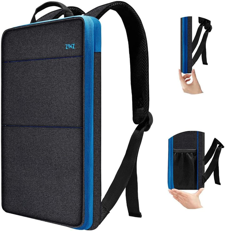 ZINZ 13 14 15 16 Zoll Schlank und Erweiterbar Laptop Rucksack Wasserdicht Notebook Tasche fĂŒr MĂ€nner