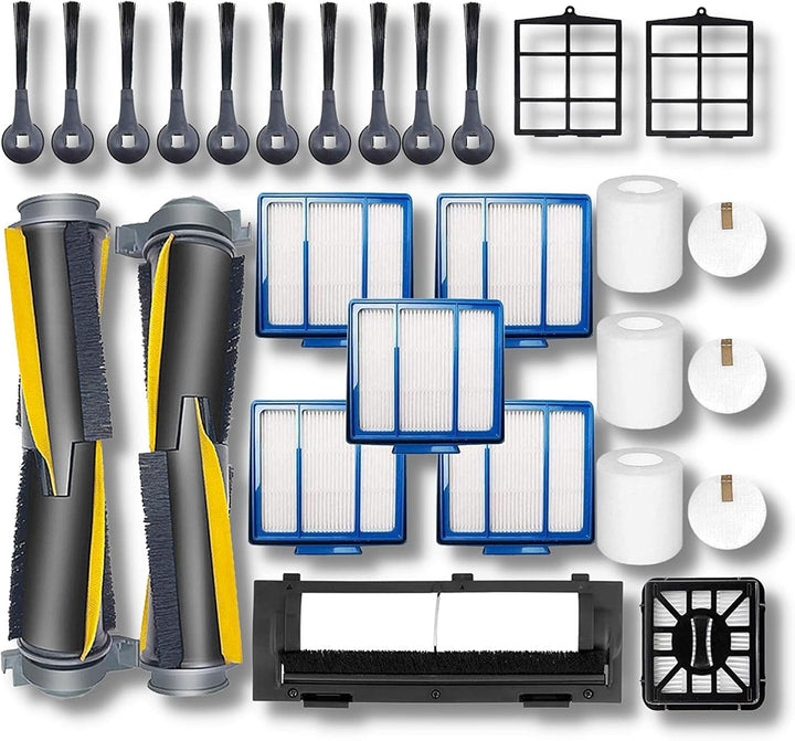 JoyBros Big-Kit Ersatzteil-Zubehör, kompatibel mit Shark IQ R101AE RV1001AE AV912S AV1002AE RV100AE
