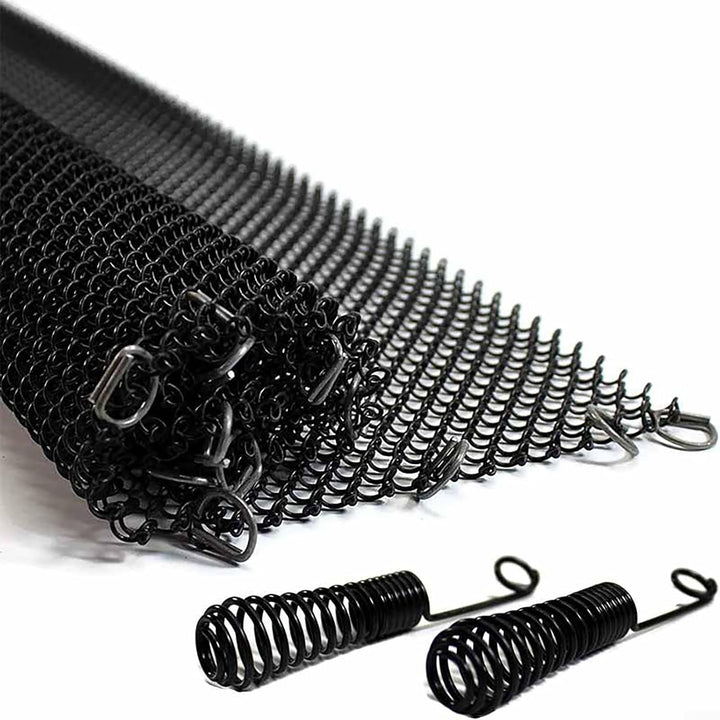 Kamin-Netzvorhang, hitzebeständig, Netzstoff, Kamingitter Vorhang, Metall, Kamin, Standtor, 61 x 55,